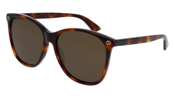 Gucci® GG0024S GUC GG0024S 002 58 - Havana Sunglasses