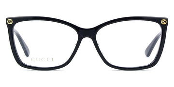 Gucci® GG0025O GUC GG0025O 001 56 - Black Eyeglasses