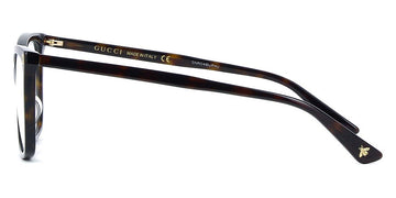 Gucci® GG0025O GUC GG0025O 002 56 - Havana Eyeglasses