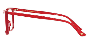 Gucci® GG0025O GUC GG0025O 004 56 - Red Eyeglasses