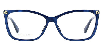 Gucci® GG0025O GUC GG0025O 005 56 - Blue Eyeglasses