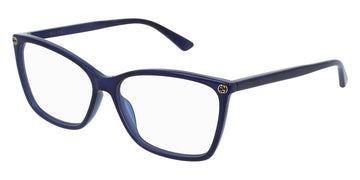 Gucci® GG0025O GUC GG0025O 005 56 - Blue Eyeglasses