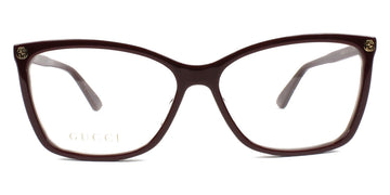 Gucci® GG0025O GUC GG0025O 007 56 - Burgundy Eyeglasses