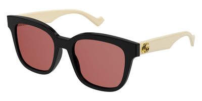 Gucci® GG0960SA GUC GG0960SA 004 55 - Black/White Sunglasses