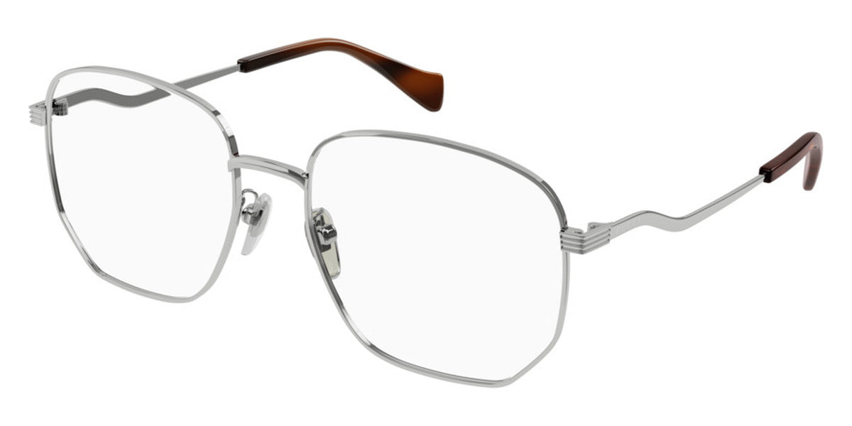 Gucci® GG0973O GUC GG0973O 002 56 - Silver Eyeglasses