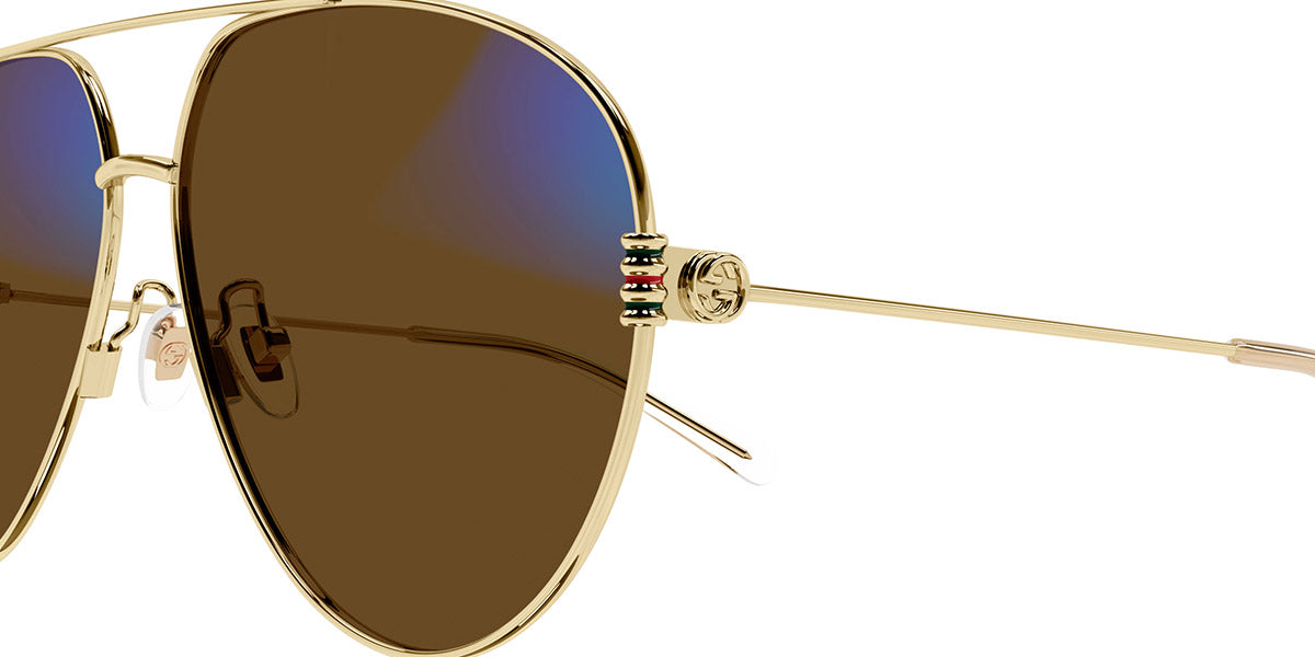 Gucci GG1280S Aviator Sunglasses EuroOptica