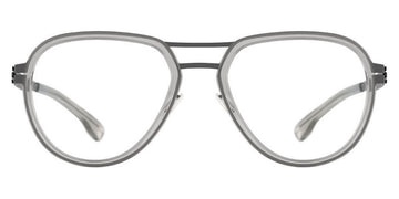 Ic! Berlin® Elliot Gun-Metal-Sky-Grey 56 Eyeglasses