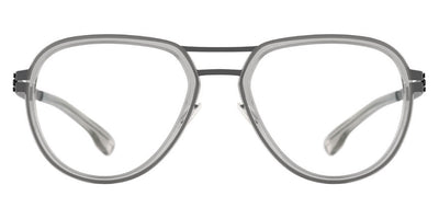Ic! Berlin® Elliot Gun-Metal-Sky-Grey 56 Eyeglasses
