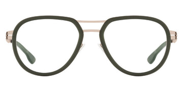 Ic! Berlin® Elliot Bronze-Waldmeister-Matt 56 Eyeglasses