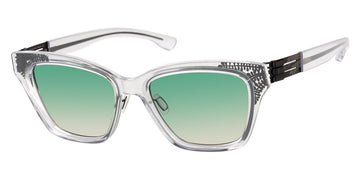 Ic! Berlin® Bibhu 02 Black-Crystal-Clear-Matt 52 Sunglasses