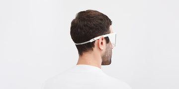 Mykita® GUARD ONE MYK GUARD ONE MC01 Lab White / Anti-fog Clear 151 - MC01 Lab White / Anti-fog Clear Sunglasses