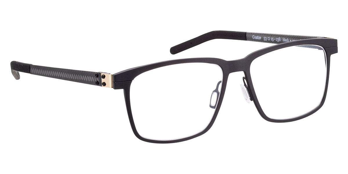 BLAC® GUSTAV BLAC GUSTAV BLACK 53 - Black / Black Eyeglasses