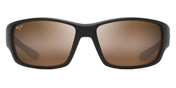 Maui Jim® Local Kine H810-25MC - Matte Dark Transparent Brown with Tan and Cream / HCL® Bronze Sunglasses