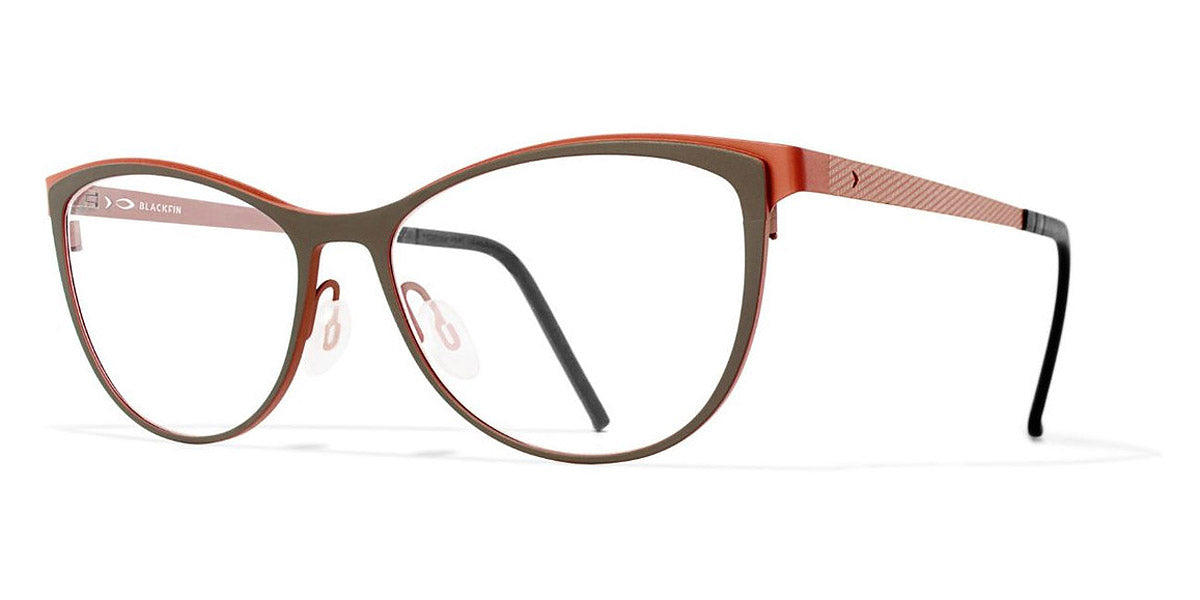 Blackfin® HALLEY BLF HALLEY 614 51 - Grey/Red Eyeglasses