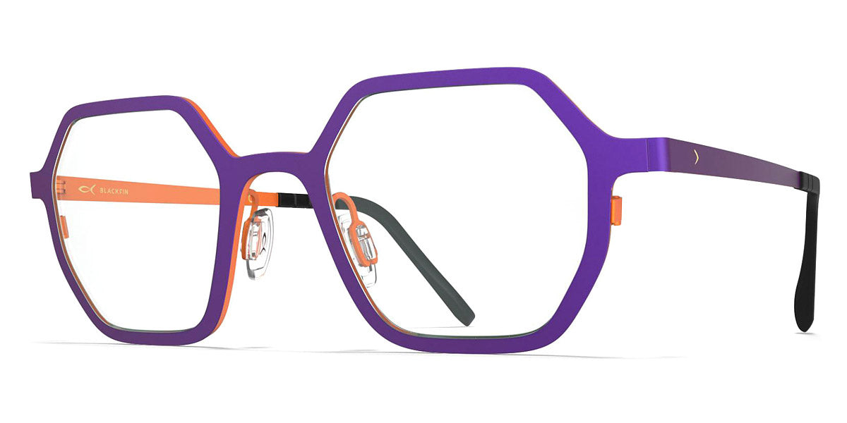 Blackfin® HARO BLF HARO 1651 46 - Diva Violet/Sunset Orange Eyeglasses