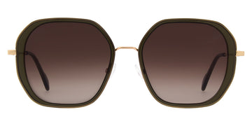 Andy Wolf® Heather Sun ANW Heather Sun 08 53 - Rosegold/Green Sunglasses