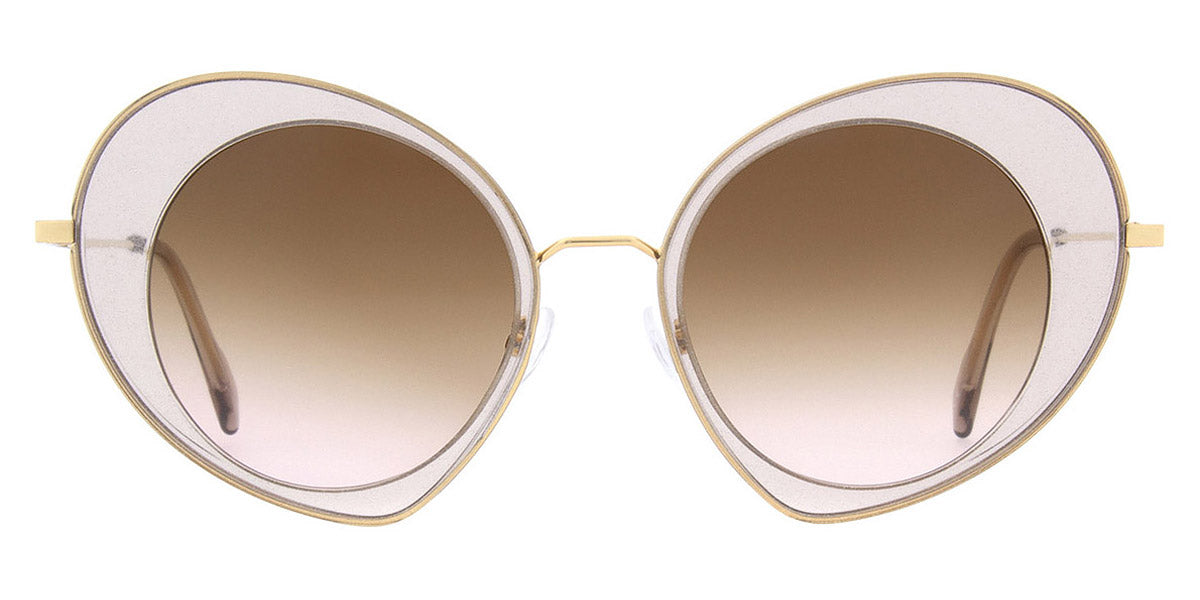 Andy Wolf® Heart Sun ANW Heart Sun 03 50 - Beige/Gold Sunglasses