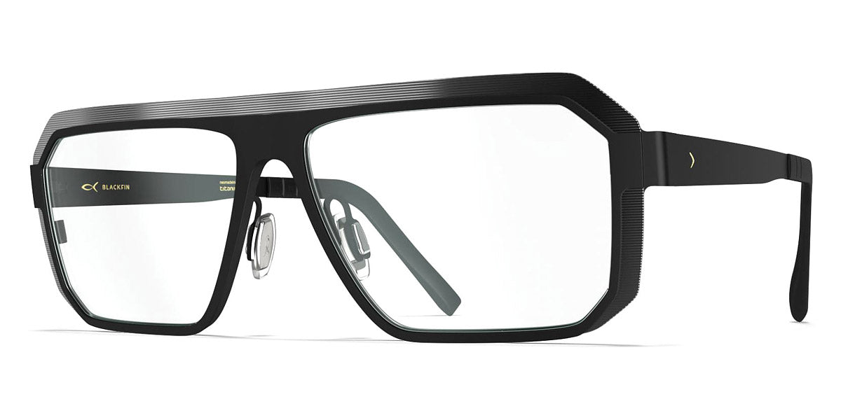 Blackfin® HORIZON BLF HORIZON 1713 58 - Blackfin Black Eyeglasses