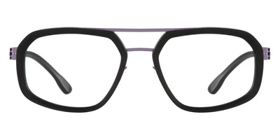Ic! Berlin® Owen Aubergine Black Matte 53 Eyeglasses