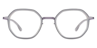 Ic! Berlin® Raja Aubergine/Misty-Grey 48 Eyeglasses