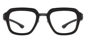 Ic! Berlin® Roger Gun-Metal-Black-Matt 51 Eyeglasses