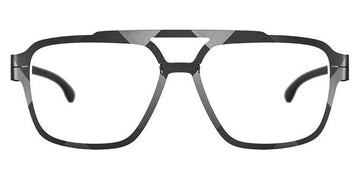 Ic! Berlin® FLX_02 Raw Night Graphite 55 Eyeglasses