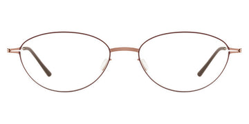 Ic! Berlin® Isa Shiny Copper-Kidney Bean 54 Eyeglasses