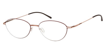 Ic! Berlin® Isa Shiny Copper-Kidney Bean 54 Eyeglasses