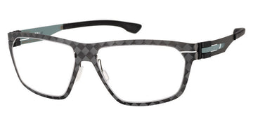 Ic! Berlin® AMG 14 Median Night - Black Venice Green 58 Eyeglasses