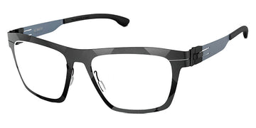 Ic! Berlin® FLX_05 Raw Night Harbour Blue-Black 53 Eyeglasses