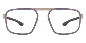 Ic! Berlin® Rhodium Shiny Graphite-Aubergine 54 Eyeglasses