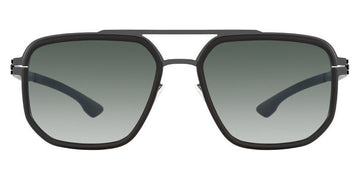 Ic! Berlin® Tantal Gun Metal-Black 54 Sunglasses