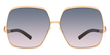 Ic! Berlin® Angelina T Rosé-Gold-Ocean Fade 62 Sunglasses