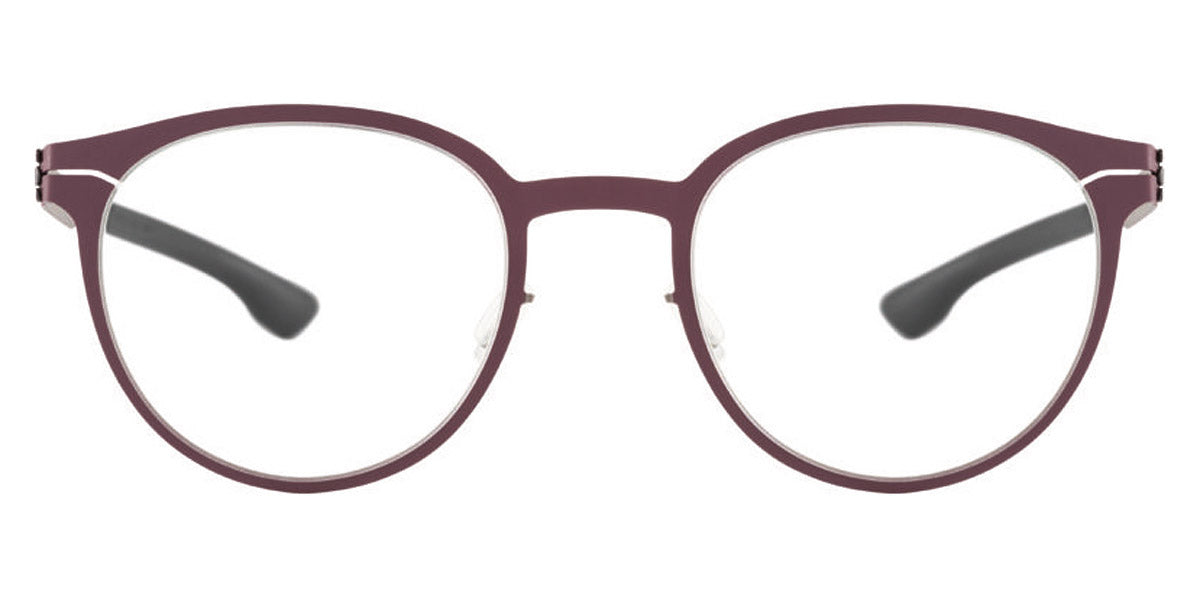 Ic! Berlin® Robin Bordeaux-Graphite 50 Eyeglasses