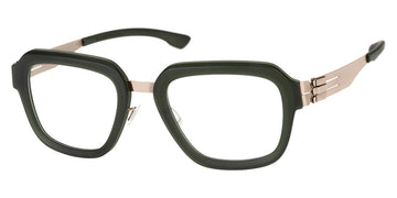 Ic! Berlin® Roger Bronze-Waldmeister-Matt 51 Eyeglasses