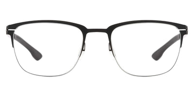 Ic! Berlin® The Lone Wolf Large Black Pearl 53 Eyeglasses