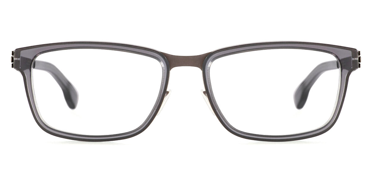 Ic! Berlin® Ellner O Graphite-Blue-Waters 52 Eyeglasses