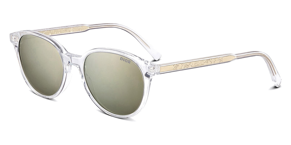 Dior® InDior R1I BioAcetate INDRR1IOR 85A5 - Crystal-Tone and Bronze-Colored Sunglasses