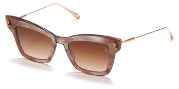 AKONI® Innes AKO Innes 112B 49 - Nude & Grey Swirl Sunglasses