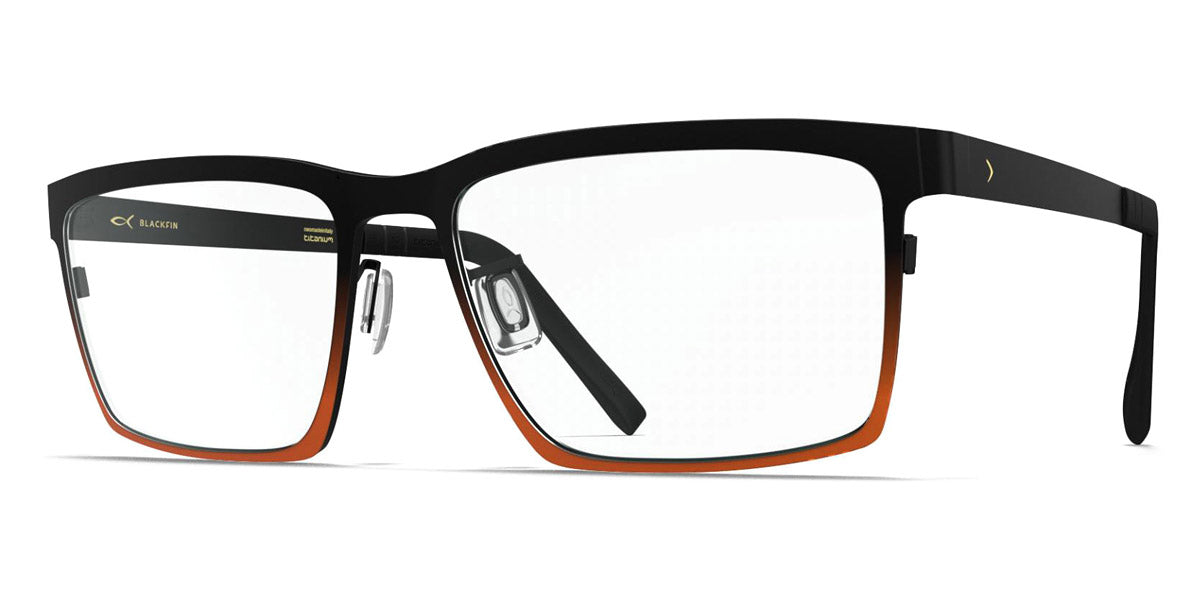 Blackfin® IRVINE BLF Irvine 1501 56 - BLACK INK/SPACE ORANGE Eyeglasses