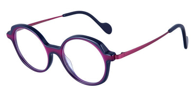 NaoNed® Ivel NAO Ivel 60006 47 - Orchid and Solid Navy Blue / Orchid Eyeglasses