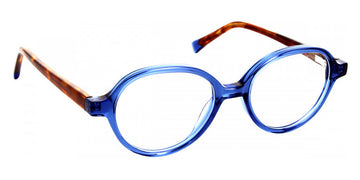 J.F. Rey® Bebop JFR Bebop 2092 43 - 2092 Blue/Demi Eyeglasses