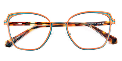 J.F. Rey® JF3006 JFR JF3006 6525 52 - 6525 Orange/Blue Eyeglasses