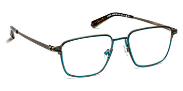 J.F. Rey® JF3023 JFR JF3023 0028 53 - 0028 Brushed Black/Turquoise Eyeglasses