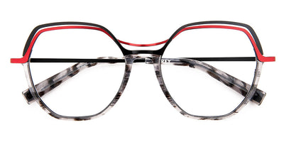 J.F. Rey® JF3026 JFR JF3026 3101 53 - 3101 Nice Black/Red/Black Eyeglasses