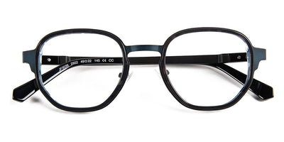 J.F. Rey® JF3036 JFR JF3036 2922 49 - 2922 Blue Camouflage/Black Eyeglasses