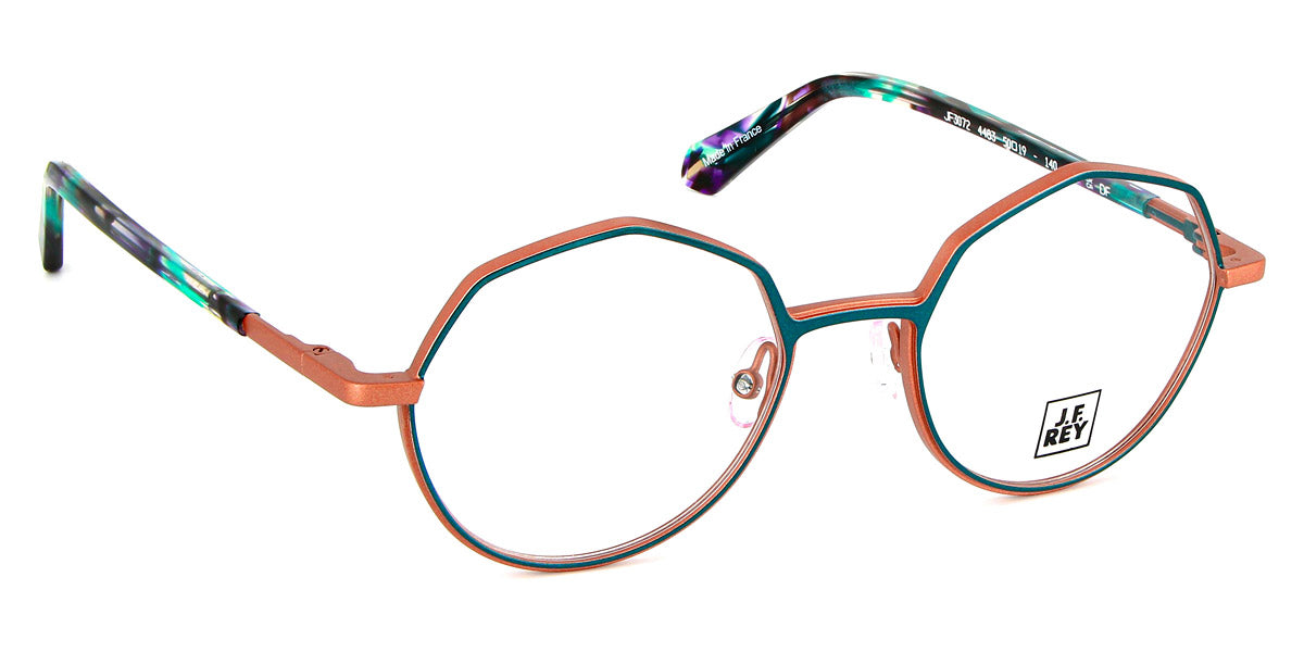 J.F. Rey® JF3072 JFR JF3072 4483 50 - 4483 Green / Pink Eyeglasses