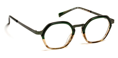 J.F. Rey® Cailloux JFR Cailloux 4092 44 - 4092 Green/Brown Eyeglasses