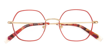 J.F. Rey® Camelia JFR Camelia 3050 46 - 3050 Red/Satin Gold Eyeglasses