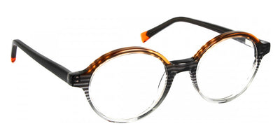 J.F. Rey® Mushroom JFR Mushroom 0160 44 - 0160 Gray Lines/Orange Eyeglasses